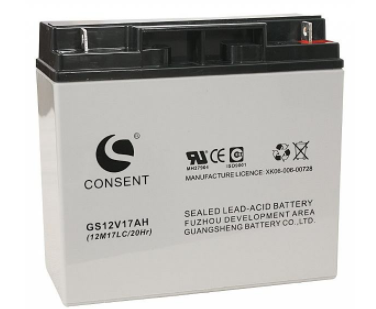 CONSENT蓄电池GS12V17AH